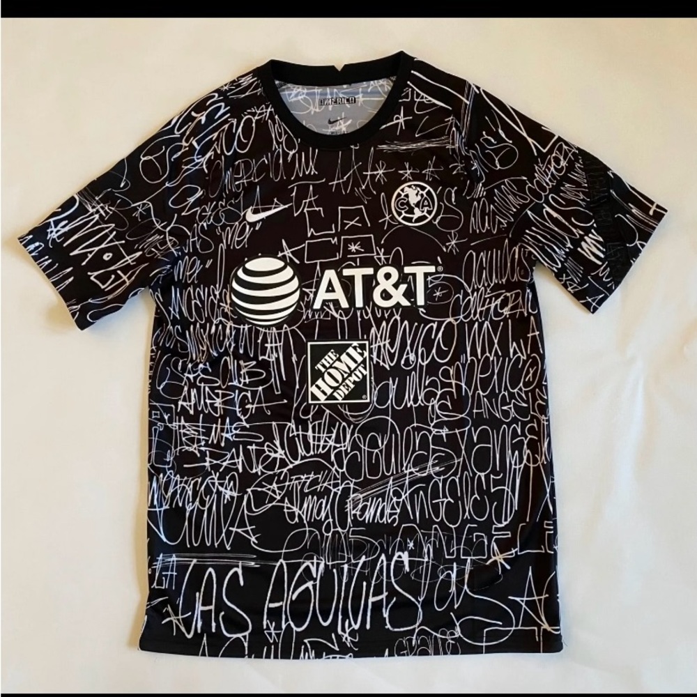 Nike Club America ‘Las Águilas x Los Angeles’ Prematch Graffiti new